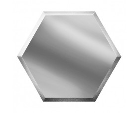 зеркальная серебряная плитка сота созс1
